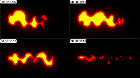 AE模板 手绘火焰元素 Hand Drawn Fire Elements Pack | After Effects 05