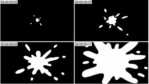 AE模板 手绘液体运动形状线条 Liquid Motion Shapes | After Effects 05