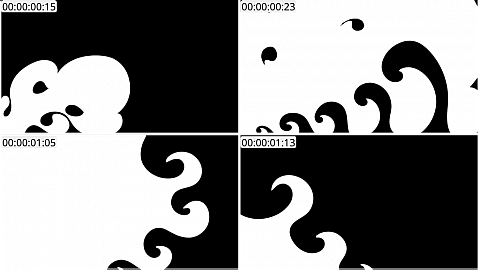 AE模板 手绘液态转场 Funny Cartoon Transitions After Effects 03