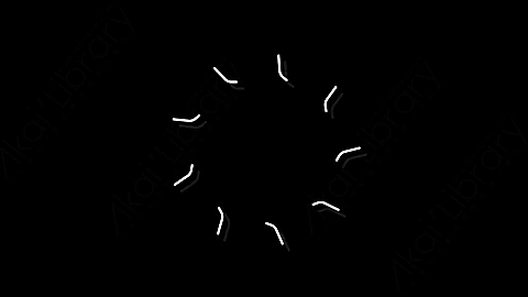 AE模板-Bursts-4扁平MG运动图形线条动画装饰元素