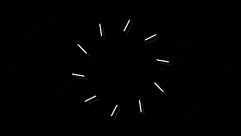 AE模板-Bursts-5扁平MG运动图形线条动画装饰元素