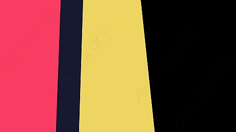 AE模板-Basic-Movement-4扁平MG运动图形线条转场过渡动画