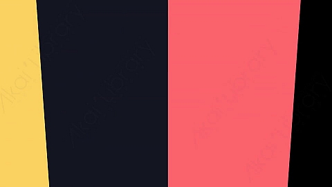 AE模板-Basic-Movement-8扁平MG运动图形线条转场过渡动画