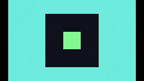 AE模板-Basic-Squares-11扁平MG运动图形多边形线条转场过渡动画