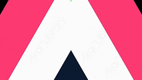 AE模板-Basic-Triangles-7扁平MG运动图形三角形线条转场过渡动画