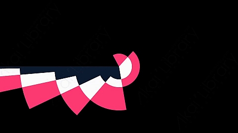 AE模板-Clock-Circle-11扁平MG运动图形圆形线条转场过渡动画