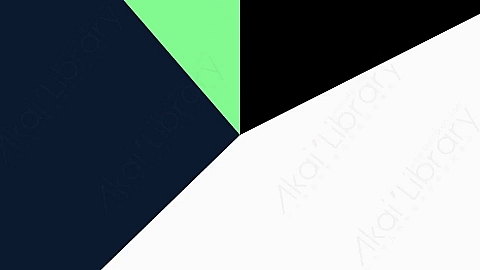 AE模板-Clock-Rectangle-2扁平MG运动图形线条转场过渡动画