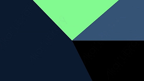 AE模板-Clock-Rectangle-4扁平MG运动图形线条转场过渡动画