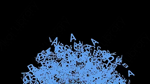 AE模板-Text-Symbols-1扁平MG运动文字符号爆炸转场过渡动画