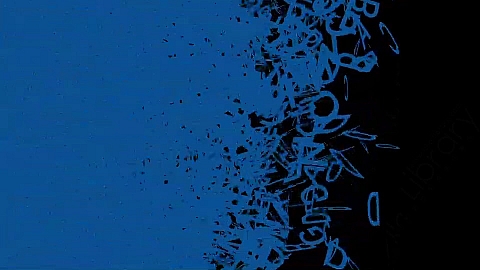 AE模板-Text-Symbols-2扁平MG运动文字符号爆炸转场过渡动画