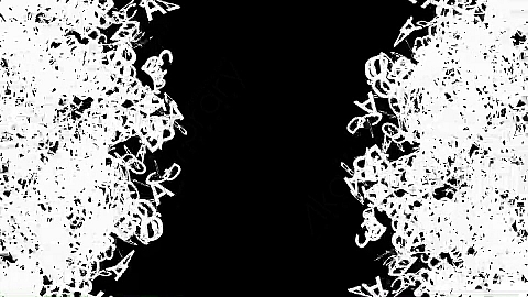 AE模板-Text-Symbols-4扁平MG运动文字符号爆炸转场过渡动画