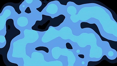 AE模板-Liquid-4扁平MG流体液体转场过渡动画