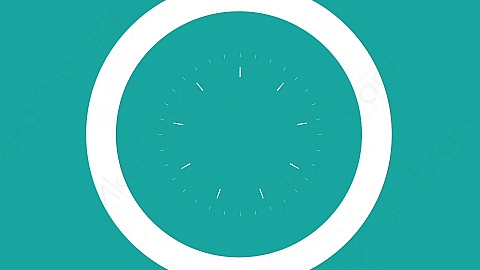 视频素材-V1-Circles-005扁平MG运动图形线条动画装饰元素