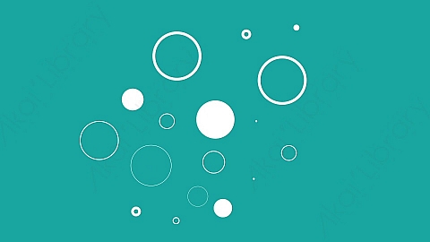 视频素材-V1-Circles-012扁平MG运动图形线条动画装饰元素