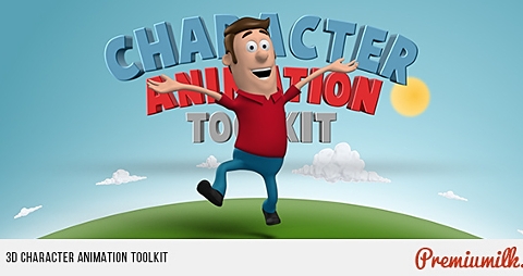 AE模板-三维角色动画工具包-3D Character Animation Toolkit