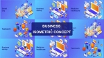AE模板-商业等距概念-Business – Isometric Concept