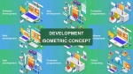 AE模板-数字开发等距概念-Digital Development – Isometric Concept