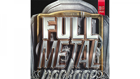 PS动作-全金属包装3DFull Metal Package 3D – Photoshop Actions