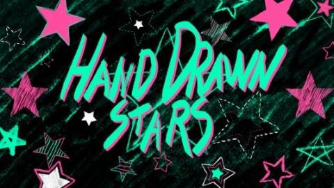 AE模板-手绘星星-Hand Drawn Stars