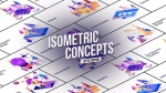 AE模板-等距概念-Isometric Concept – Lottie Edition