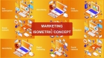AE模板-营销-等距概念-Marketing – Isometric Concept