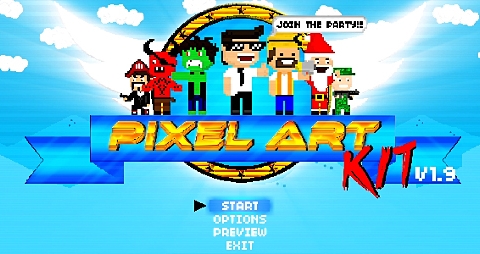 AE模板-像素艺术套件V1.9-Pixel Art Kit V1.9