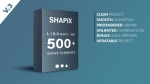 AE模板-形状元素包-Shapix – Shape Elements Pack