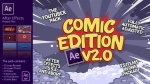 AE模板-YouTuber套装-漫画版2.0版-The YouTuber Pack – Comic Edition V2.0