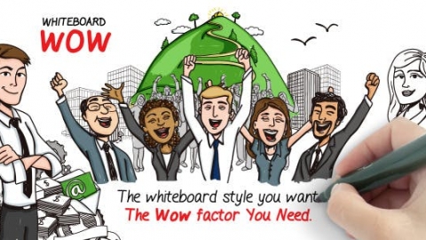 AE模板-白板套件-Whiteboard Wow