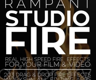 视频素材-真实火焰效果集合-Studio Fire