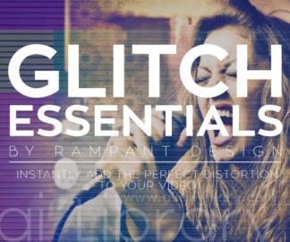 视频素材-故障失真工具包-GLITCH ESSENTIALS