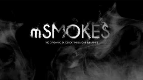 视频素材-100个烟雾元素-mSmokes