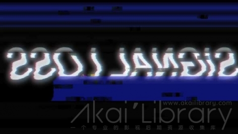 视频素材-信号损失-Signal Loss
