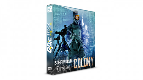 音乐素材-科幻世界殖民地氛围循环背景音乐-Sci-fi World Colony – Ambience Loop Library