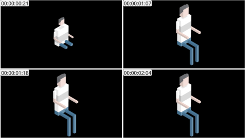 AE模板 男孩青年等距角色 Lopo   Isometric Explainer Kit Character 10