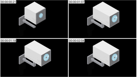 AE模板 照相机等距图标 Lopo   Isometric Explainer Kit Icons 00025 Camera