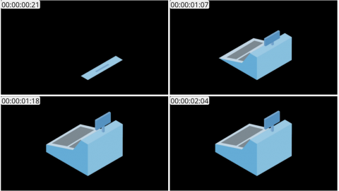 AE模板 收款机等距图标 Lopo   Isometric Explainer Kit Icons 00033 Cashier