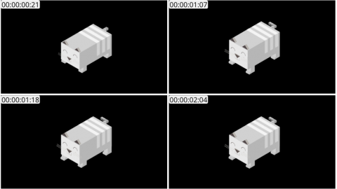 AE模板 猫动物等距图标 Lopo   Isometric Explainer Kit Icons 00034 Cat