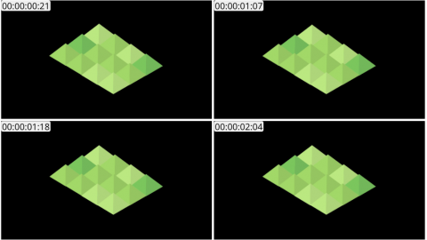 AE模板 草丛 Lopo   Isometric Explainer Kit Icons Buildings 00035 Grass 02