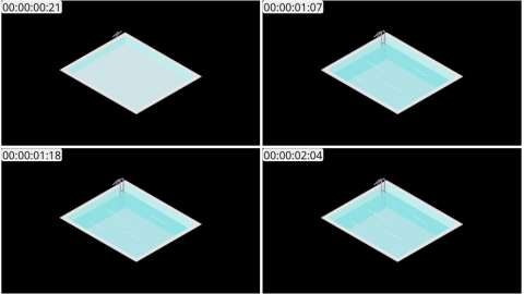 AE模板 游泳池 Lopo   Isometric Explainer Kit Icons Buildings 00047 Pool