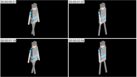 AE模板 警察等距角色 Lopo   Isometric Explainer Kit Character 48