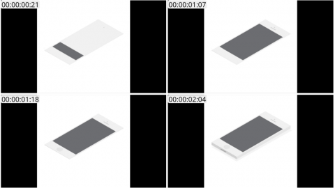 AE模板 iPhone手机等距图标 Lopo   Isometric Explainer Kit Icons 00058 iPhone