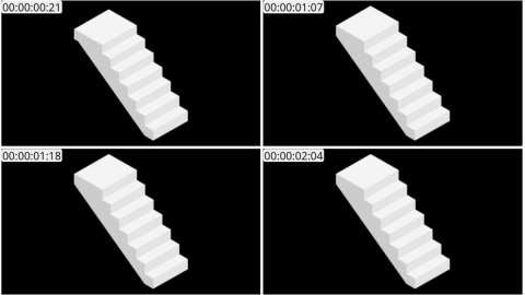 AE模板 楼梯 Lopo   Isometric Explainer Kit Icons Buildings 00064 Stairs 03