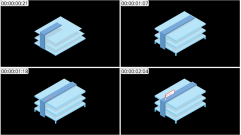 AE模板 货架等距图标 Lopo   Isometric Explainer Kit Icons 00087 Shelves 02