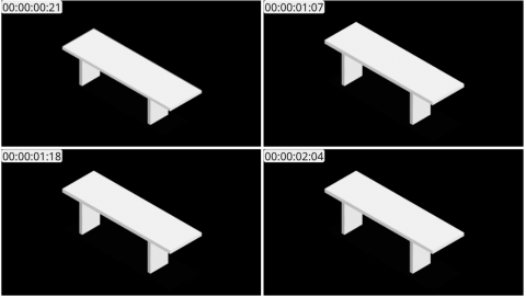 AE模板 桌子等距图标 Lopo   Isometric Explainer Kit Icons 00092 Table 2 Animate I