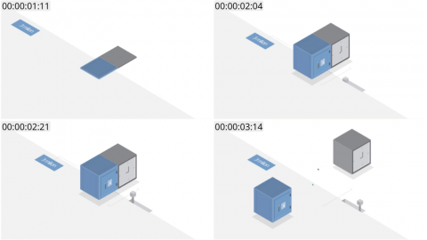 AE模板 节省时间和金钱等距场景 Lopo   Isometric Explainer Kit Scenes 06   Save time&your money