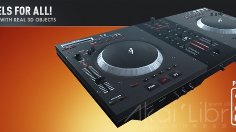 E3D模型：35个音乐乐器模型包Sound_Music WIN MAC+使用教程