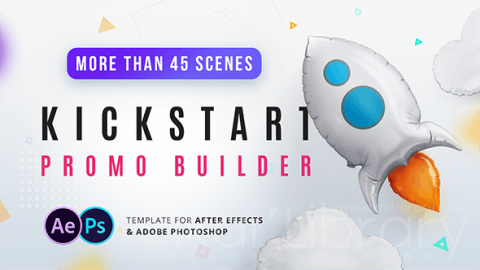 AE模板 促销生成器 Kickstart Promo Builder