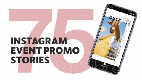 AE模板 75个Insta活动促销故事 75 Insta Event Promo Stories