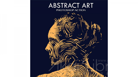 PS动作-抽象艺术Abstract Art Photoshop Action